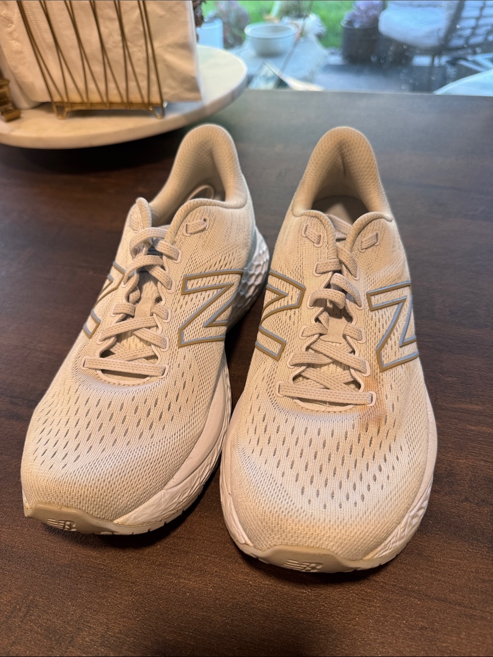 New Balance Women's Athletic Sneakers in Light Beige